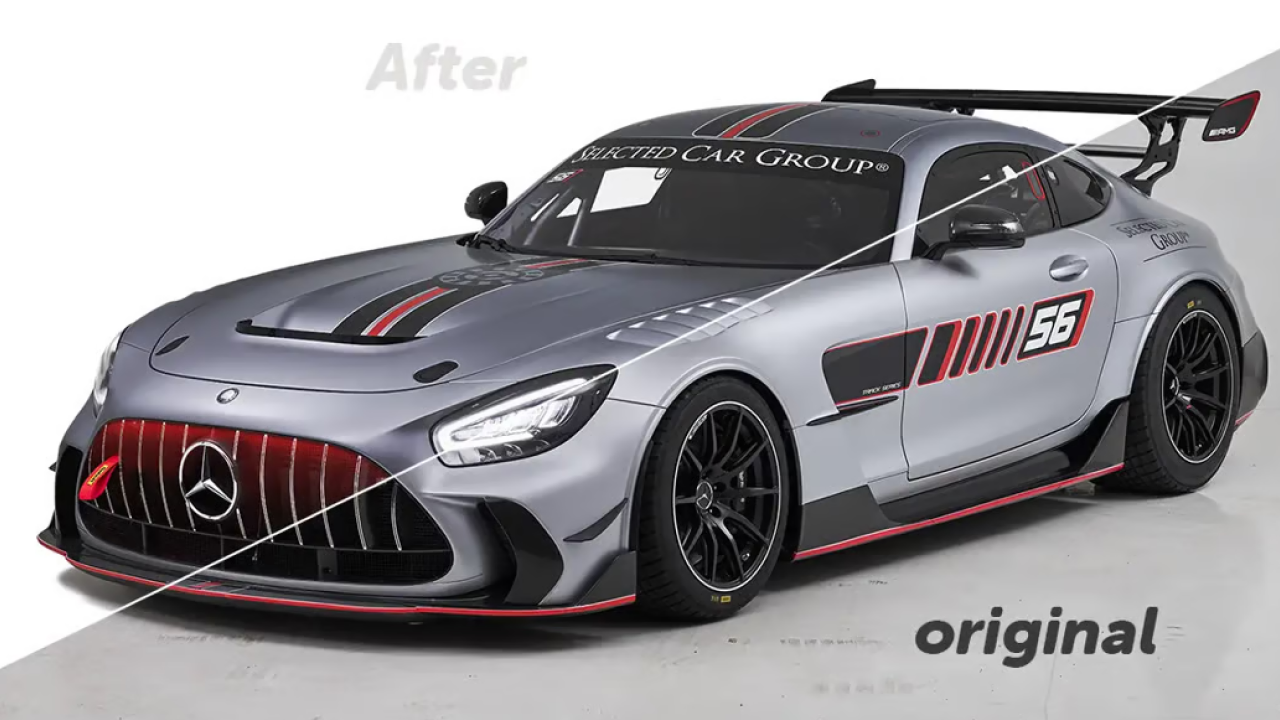 automotive retouching